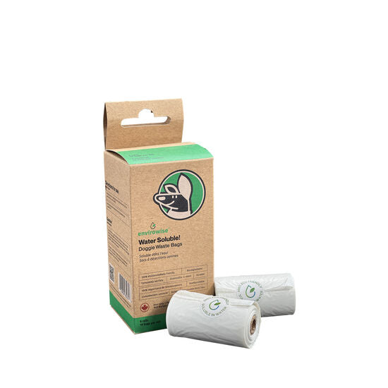 Envirowise Water Soluble Dog Waste Bags – Cascadia Pet Supply