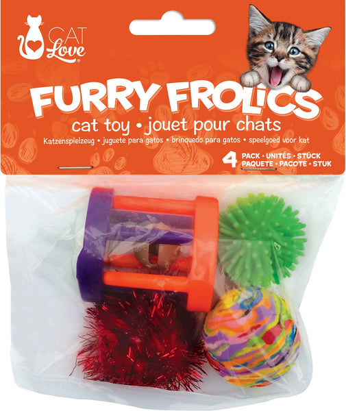 Cat Love Furry Frolics Cat Toy