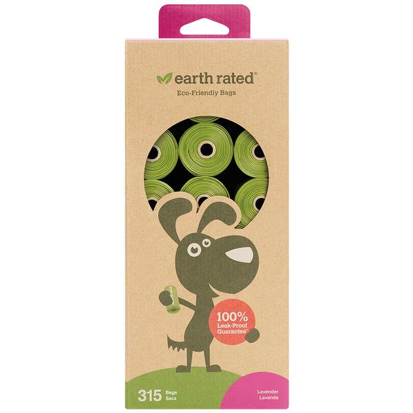 Earth Rated Eco Friendly Bags 315 count 21 rolls