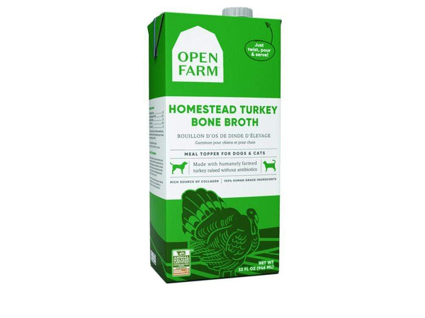 Open Farm 33.8oz Bone Broth Topper for Dogs and Cats