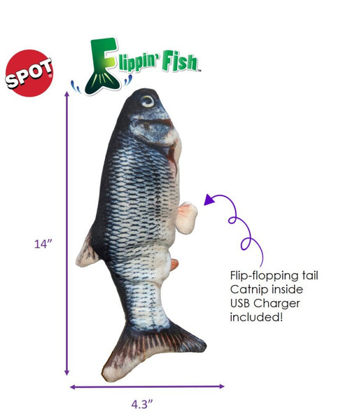 USB Charged Flipping Fish
