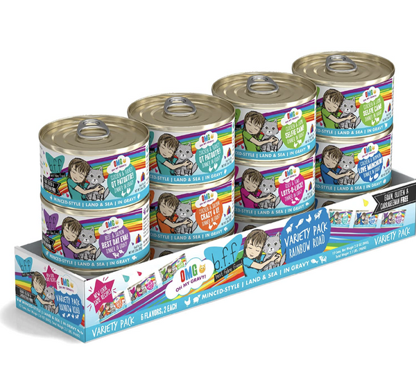 OMG Variety Pack  12 - 3oz cans