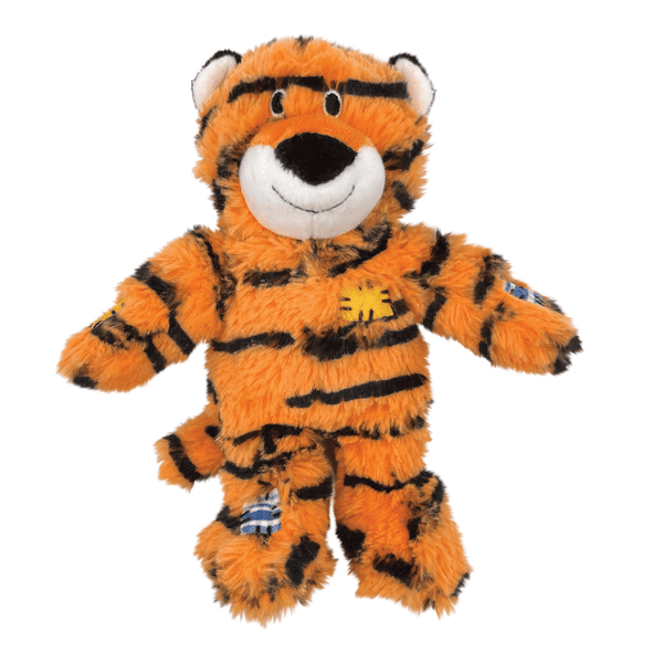 KONG Wild Knots Tiger Dog Toy