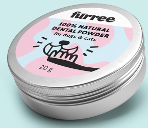 Furree 100% Natural Dental Powder – for dogs and cats&nbsp;