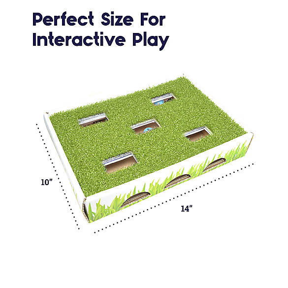 Catstages Grass Patch Hunting Box Cat Toy