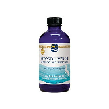 Nordic Naturals Pet Cod Liver Oil 8 fluid ounces