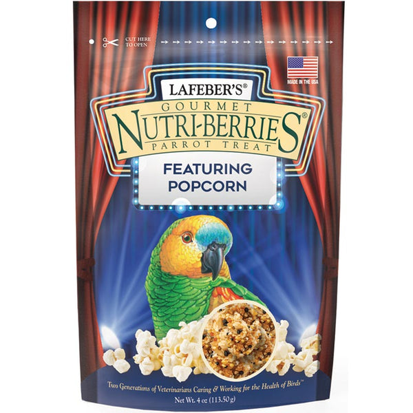 Lafeber's Nutri-berries 4oz Popcorn Parrot