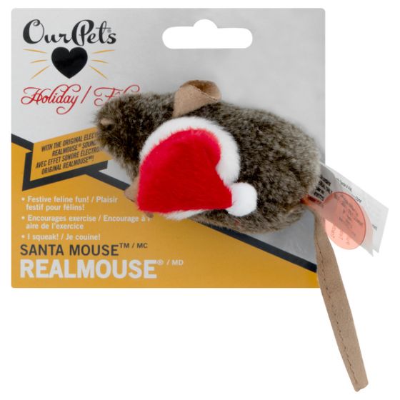 Our Pet's Santa Snagable Santa Mouse