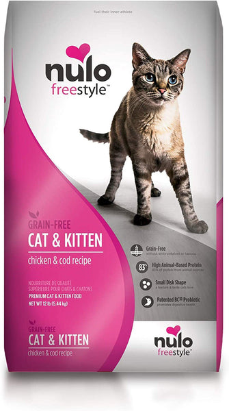 Nulo Cat and Kitten Grain-Free Cat Food 2 Pounds