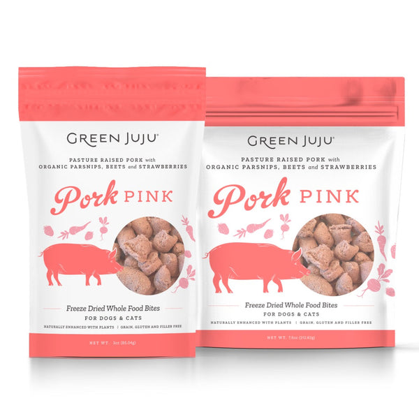 Green Juju Pork Pink Whole Food Bites