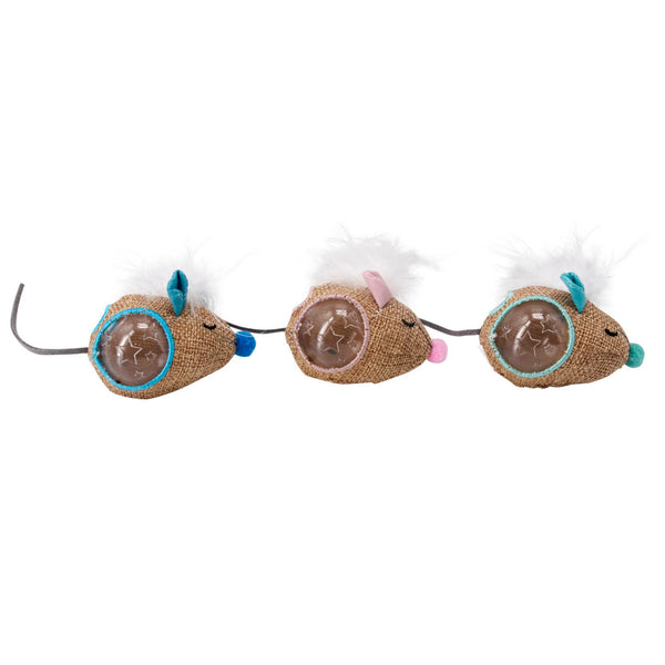 Catstages mousing around hide n treat 3 pack