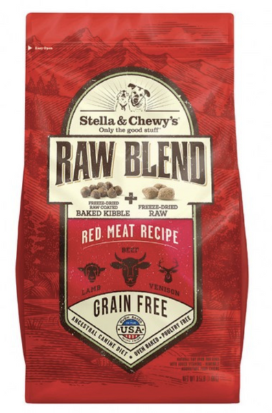 Stella and Chewy’s Grain Free Raw Coated Kibble Dog 22lb