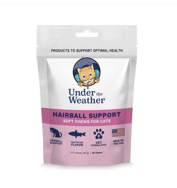 Under the Weather Hairball Chews for Cats