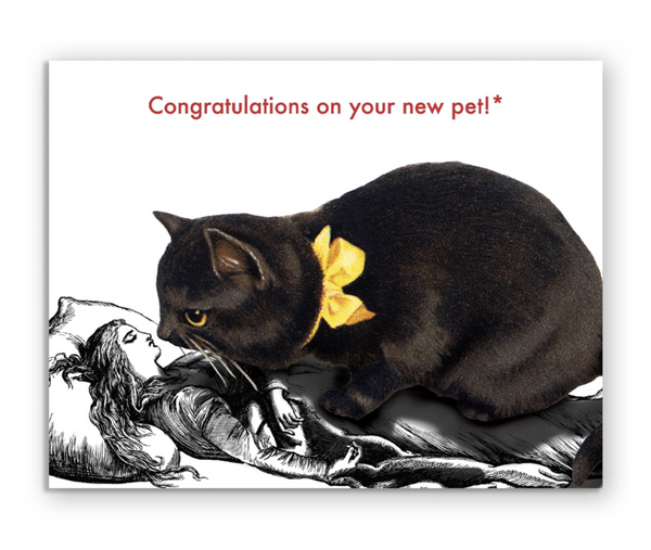 Congratulations on Your New Pet Greeting Card