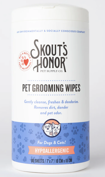 Skouts Honor Pet Grooming Wipes