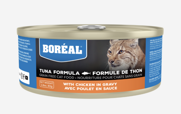 Tuna with Chicken in Gravy