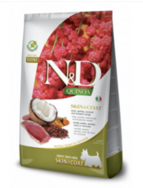 FARMINA Dog Quinoa SKIN+COAT MINI 2.5kg