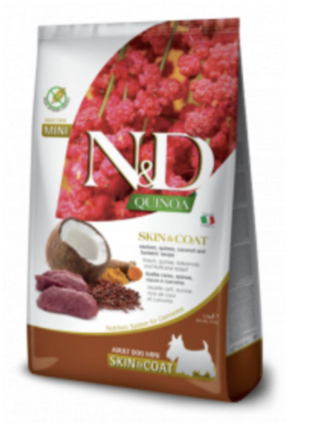 FARMINA Dog Quinoa SKIN+COAT MINI 2.5kg