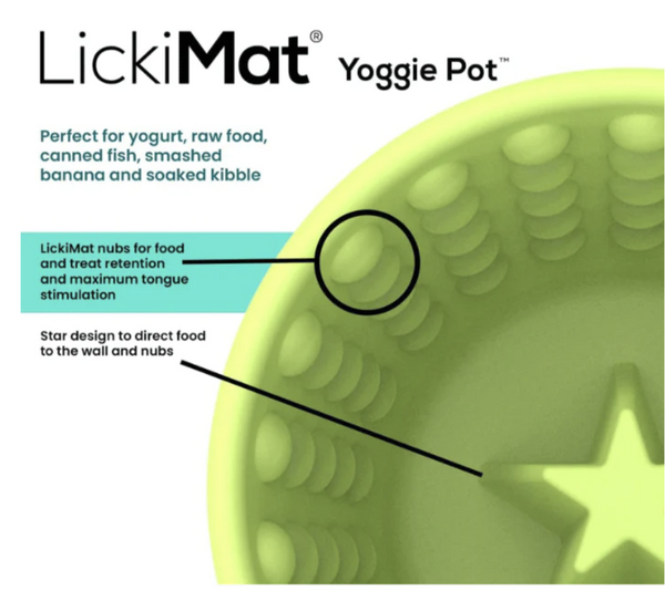 Lickiemat Yoggie Pot