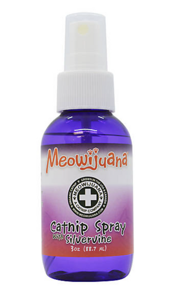 Meowijwanna Catnip Spray with Silvervine