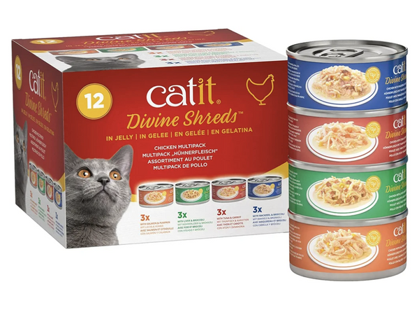 Catit Divine Shreds 12 Pack