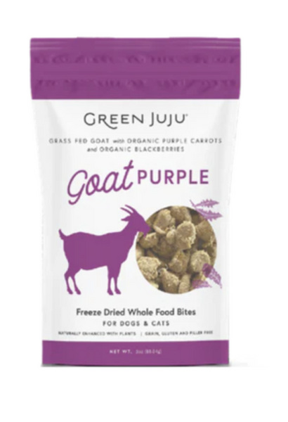 Green Juju Whole Food Bites Goat Purple 3oz