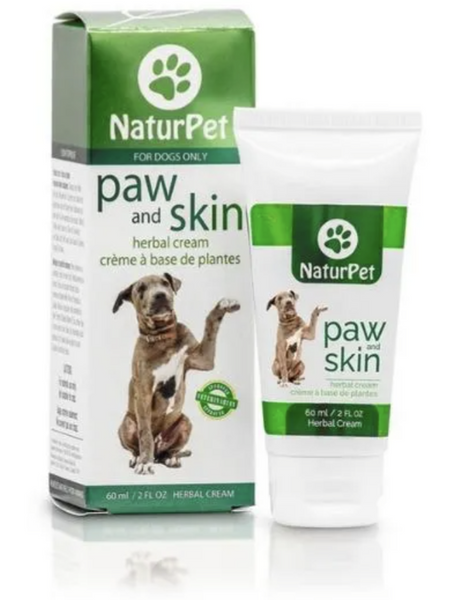 Naturpet Paw and Skin Herbal Cream 2oz 60ml
