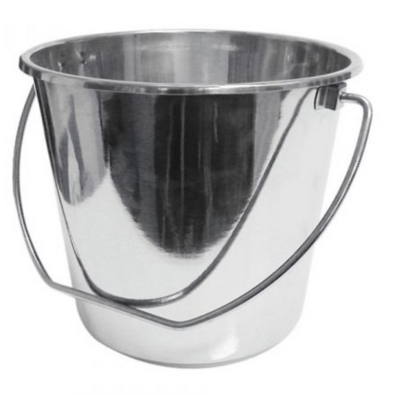 Stainless Steel Feed Bucket