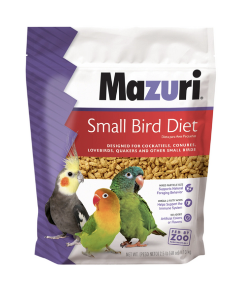 Mazuri Small Bird Diet 2.5lbs