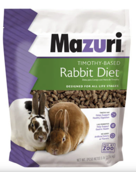 Mazuri Rabbit Diet 5lbs