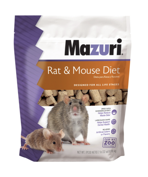 Mazuri Rat and Mouse Diet 2lbs