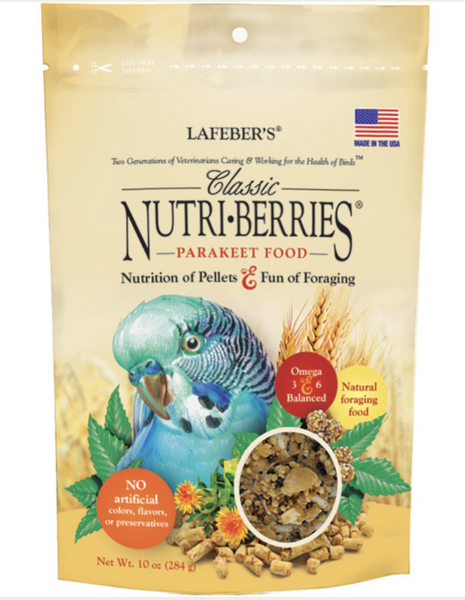 Lafeber Parakeet Nutriberries 10oz