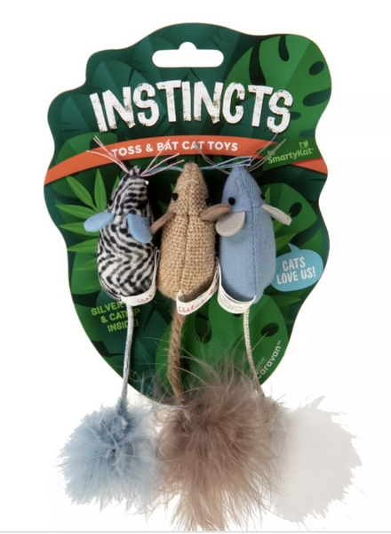 SmartyKat Instincts Caravan Mice