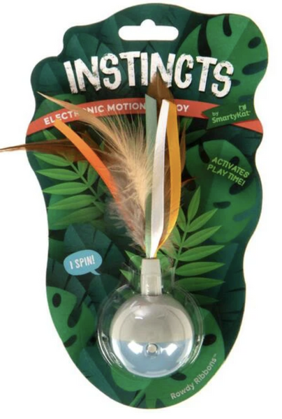 SmartyKat Instincts Electronic Motion Spinning Ball