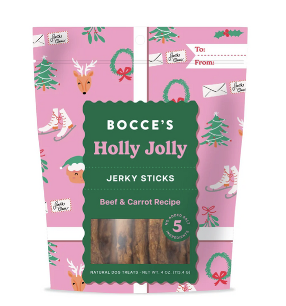 Bocce's Holly Jolly Jerky Sticks