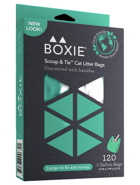 Boxie Cat Scoop and Tie Litter Bags