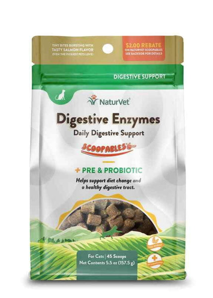 Scoopables Digestive Enzymes Cat 5.5oz (Bag)