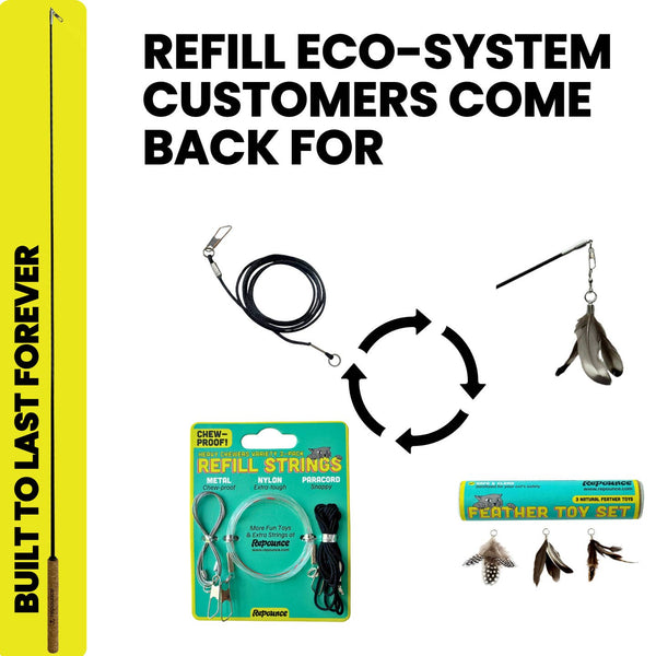 Forever Stick Heavy Chewers Pack, Replacement Strings For Forever Stick™