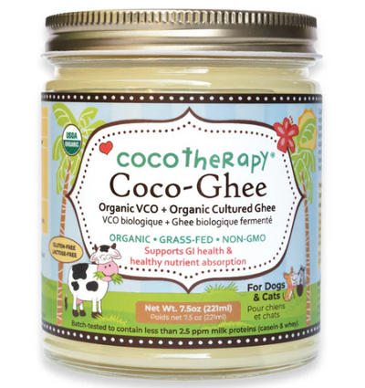 Coco Therapy Coco Ghee Coconut Butter 7.5oz Jar