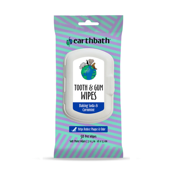 Earthbath Tooth and Gum Wipes
