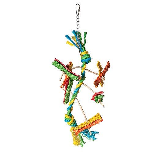 Corn Husk Shreddables Bird Toy Featherland Paradise