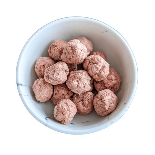 Mimiandsoso Freeze Dried Rabbit Meatballs 50g – Cascadia Natural Pet Supply