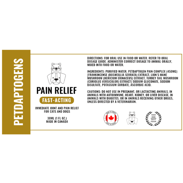 Petdaptogens Pain Relief 30g