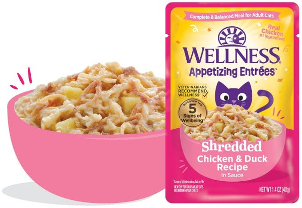 Wellness APPETIZING ENTREES Shredded