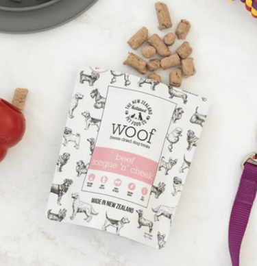 Woof Beef Tongue 'n' Cheek Treats