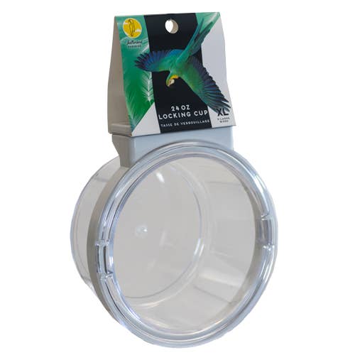 12oz Plastic Crock with Locking Ring