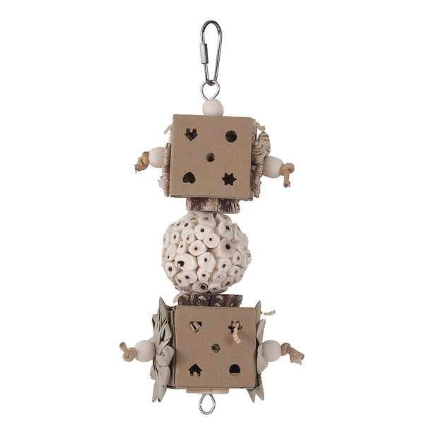 HARI SMART.PLAY Enrichment Parrot Toy - Puzzle Python
