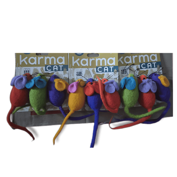 Karma Cat Mouse 3 Pack