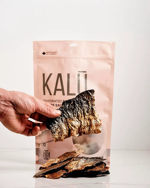 Kalu Dehydrated Salmon Skin 200g