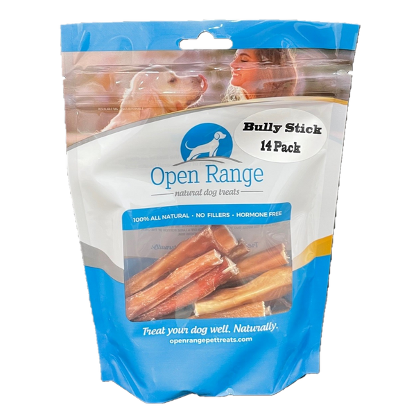 Open Range 14 Pack Bully Sticks